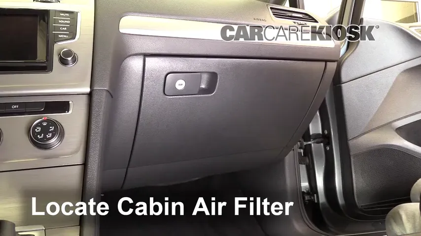 2015 Volkswagen Golf SportWagen TDI S 2.0L 4 Cyl. Turbo Diesel Air Filter (Cabin)